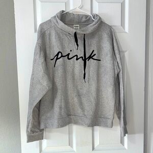 PINK Victoria's Secret Heather Gray Hoodie